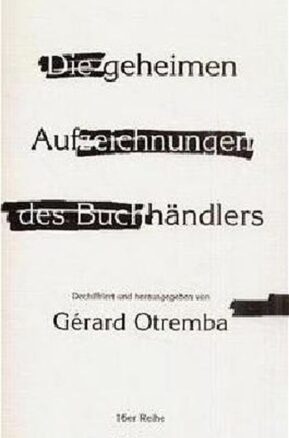 Zusammenfassung des Buches Die geheimen Aufzeichnungen des Buchhändlers